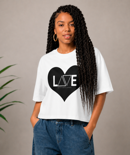 T-shirt Crop top │ LOVE Heart